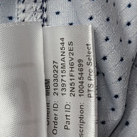 Richardson Shirt Mens XL Navy White PTS Pro Select Baseball Jersey Hitmen 25 - Picture 6 of 8